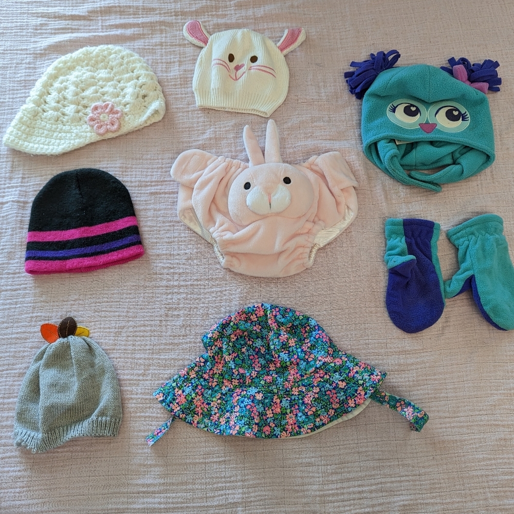 Baby hat lot